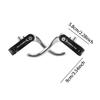 1 Pair Bike Brake Lever Universal Practical Replacement Spare Parts Sturdy Durability Premium Professional 22.2mm Aluminum Alloy