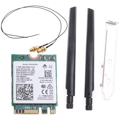 8265NGW Band 2.4G/5Ghz Kablosuz Masaüstü Kiti için 867Mbps -com 4.2 802.11AC M.2 CNVI Wifi Kartı için