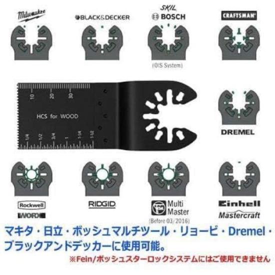 ShiU Replacement Blade Cutting Blades for and Metal Compatible with and Other Models 25-Piece Multi-Tool Set, Multi-Tools, Wood, Nails, Cutting,