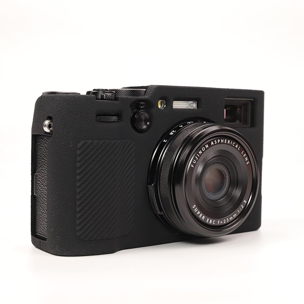 X100VI Weiche Silikon-Schutzhülle für Kameragehäuse für Fujifilm X100VI Gummiabdeckung Skin