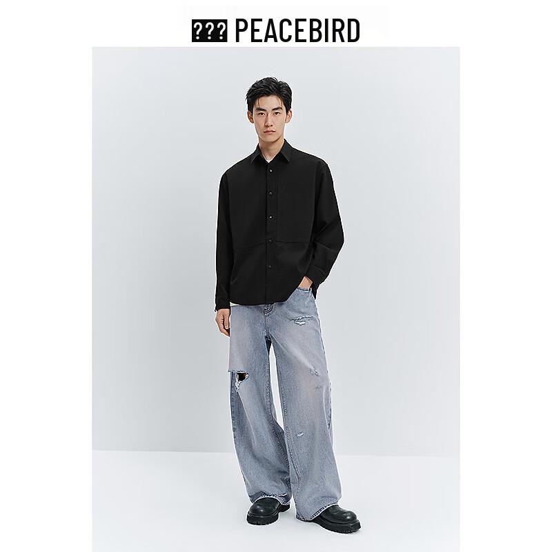 PEACEBIRD MEN's Spring Wide Leg Jeans
