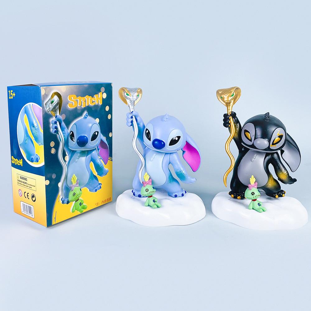 Stitch Snake Pvc Anime Figure With Collectible Packaging For Year Of The Snake Fans