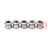 5Pairs Bike Crankset Bolts Crank Bolts Mountain Road Bicyle Steel Chainring Screws Chainwheel Screws Nut Bike Accessories