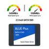 SATA 3 2.5-inch SSD 1/2/4TB Maximum Read 545MB/s Max Write 530MB/s PC Computer Desktop Laptop Internal Solid State Drive Replacement