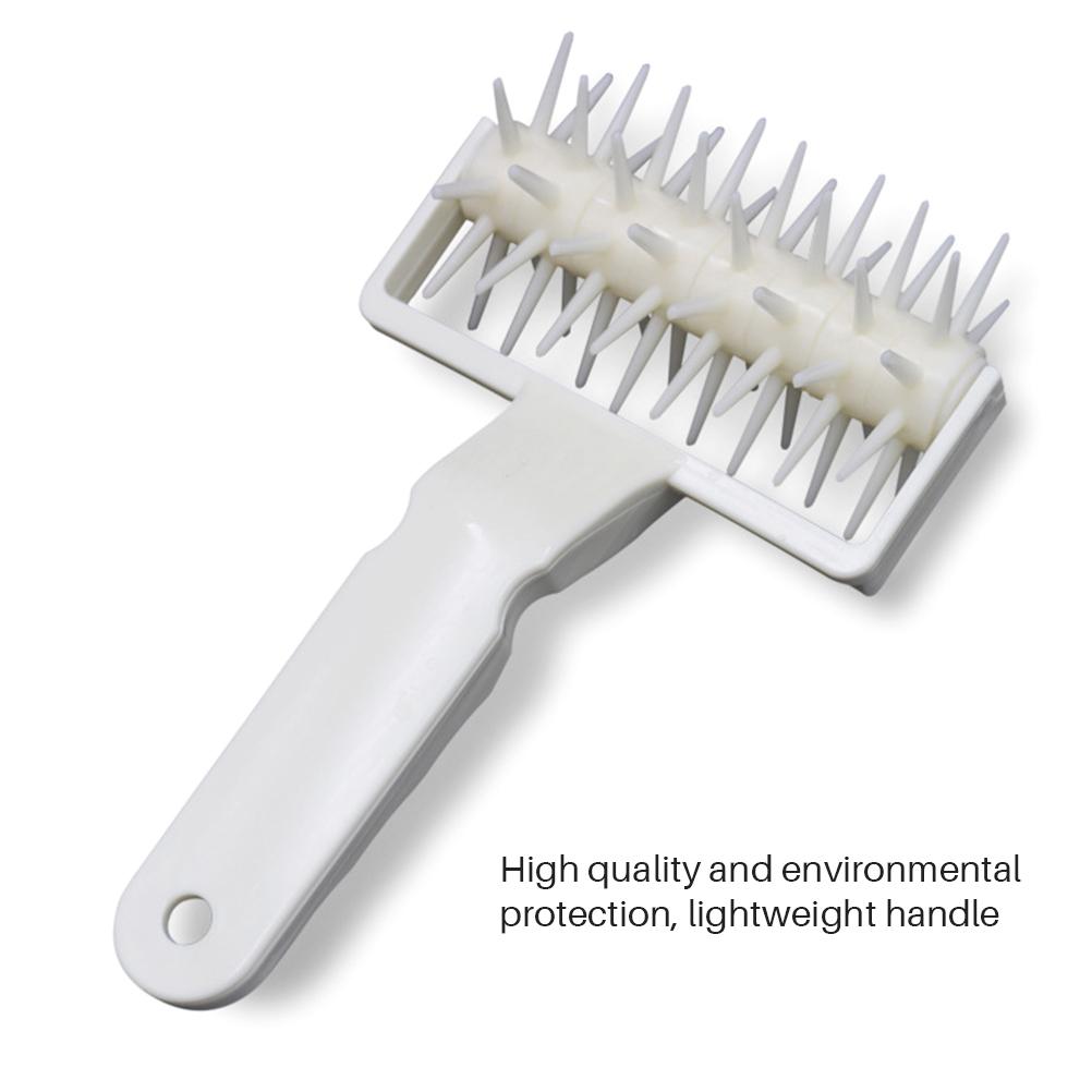 Pastry Pizza Plastic Dough Needle Wheels Roller Bread Hole Punch DIY Baking Tool