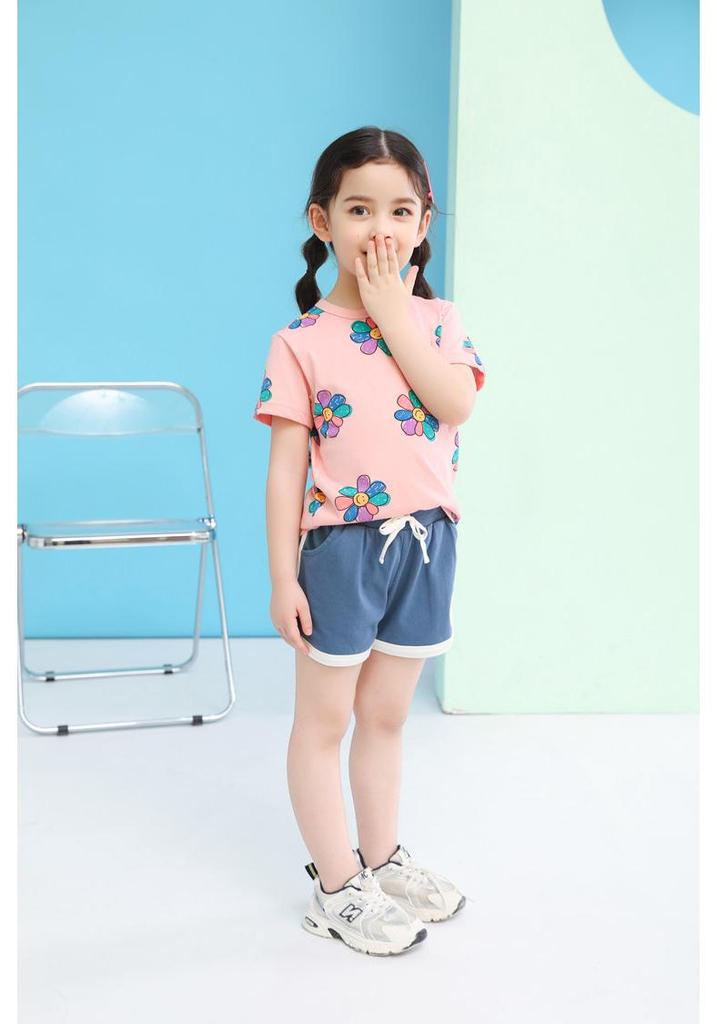 27home Kids' Summer Shorts: New Style Five-Point Pants for Girls