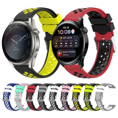 Cinturino Sportivo Colorato in Silicone per HUAWEI WATCH 3 46mm/GT 2 Pro/HONOR MagicWatch 2/ES Sostituzione Braccialetto Cinturino Orologio