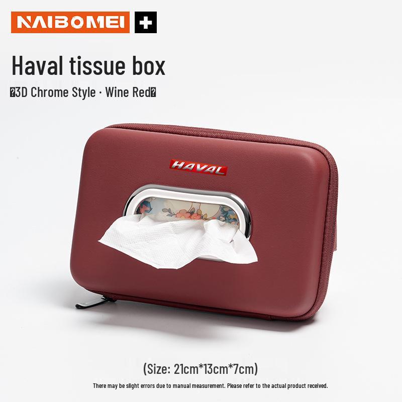 Car Tissue Box for Haval F7, Big Dog, H6, First Love, M6, NETA, Chitu, Cool Dog Armrest