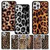 Animal Leopard Print Phone Case For iPhone 17 16 15 14 13 12 11 Pro Max Mini Plus Air 7 SE 8 Soft Silicone Print Shell Funda For