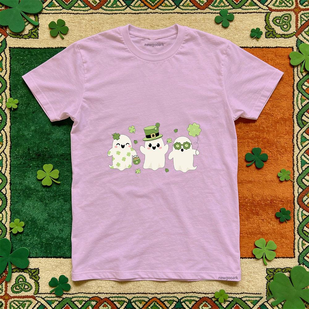 St Patricks Day lucky Irish green t shirt Unisex cotton Casual festival graphic t shirts Adult Party tee festival Shortsleev