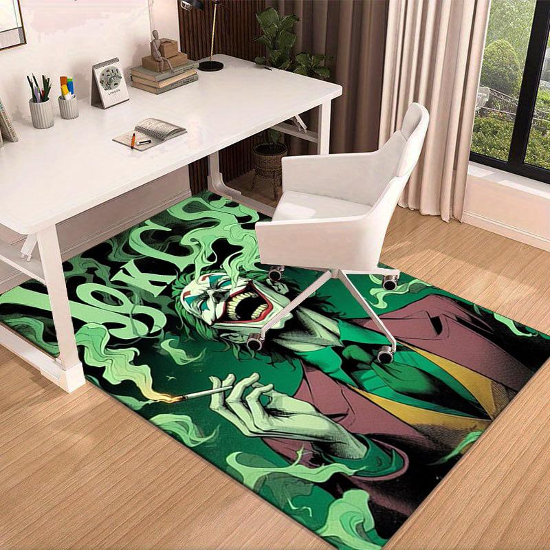 Cool clown Pattern Carpet, Chair Rug,Rug for Office Bedroom living rooms, Doormat decor Fan Gift Christmas Gift