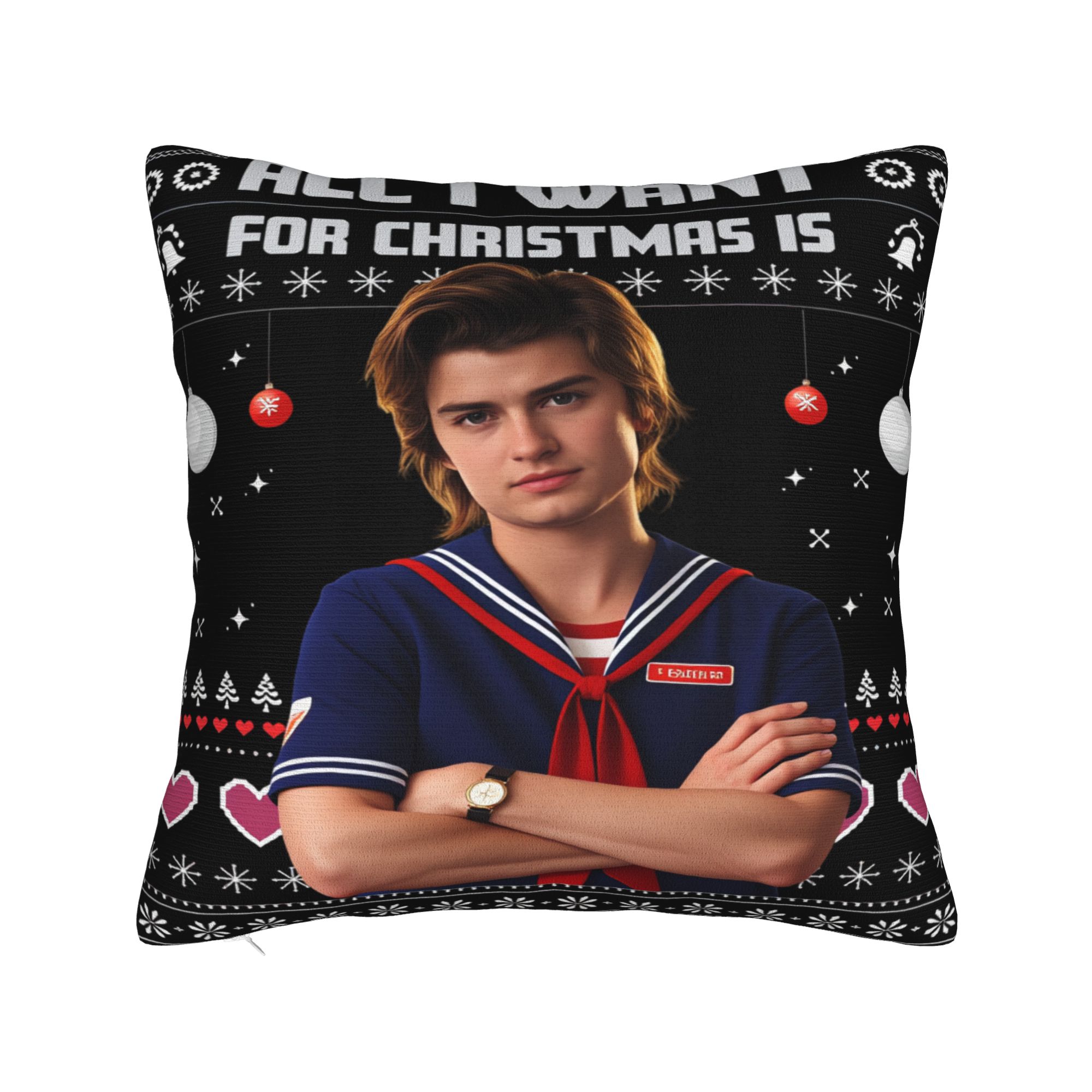 

Steve Harrington Pillow Case Design Pillow Cover Kawaii Cushion Cover For Wedding Party Home Decor 30cmx30cm