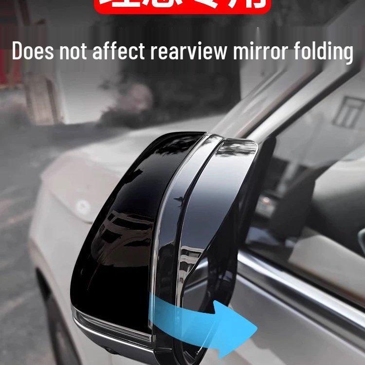 Rain Shield Visor for Ideal I6/i8 Rearview Mirror and Backup Camera