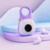 Wireless Earbuds with LED Lights CameraShaped BT Headphones with HiFi Sound Multifunction