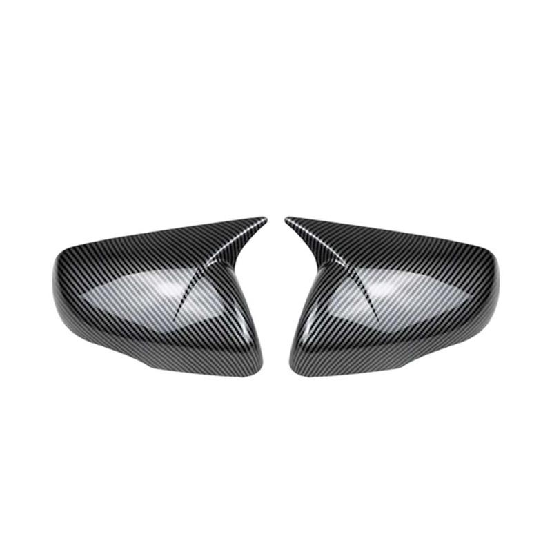 Car Decoration Door Mirror Cover For Ford Edge 2015- Carbon Fiber Black Cars Accessories Styling Upgrade Modify A Car