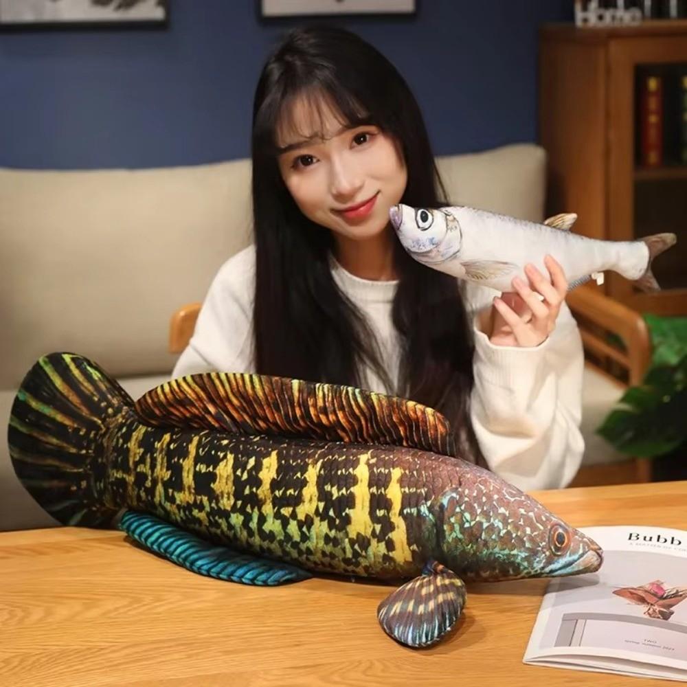40/60cm Simulation Fish Plush Toy Soft Comfortable Carp Plush Pillow Birthday Gifts