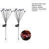 2Pcs LED Solar Scary Eyeball Swaying Lights Realistic 3D Design