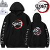 Cozy Demon Slayer Kimetsu No Yaiba Hoodie For Anime Fans With Long Sleeves