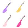 Silicone Cream Baking Scraper Heat Resistant Scraper Non Stick Butter Spatula Kitchen Pastry Scraper Cake Baking Tools