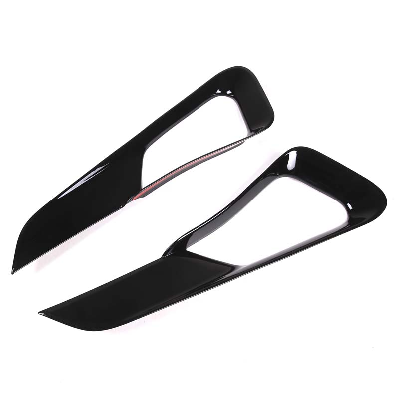 ABS carbon fiber For Range Rover Sport 2025 2025 Car Center Console Lower Storage Compartment Side Decorative Frame Accessories