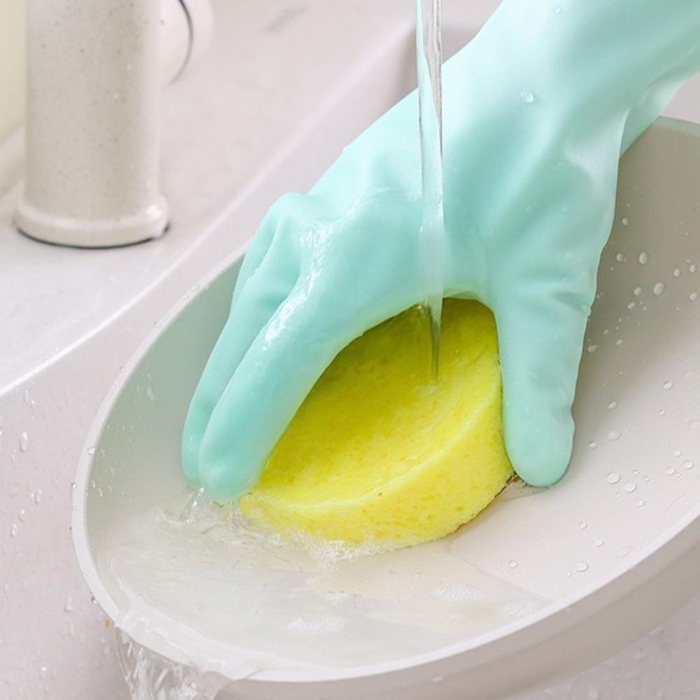 Vodotěsná gumová rukavice Čisticí nástroj Kuchyňská latexová rukavice Nová rukavice na mytí nádobí Domácnost