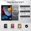 Coque de Protection - BOOLING - iPad 10,2 Pouces - Antichoc - Rotatif 360° - Bleu Marine