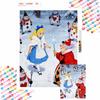 Themed Diamond Painting Kit Handmade Diy 5D Home Decoration Gift Alice Queen Snow Winter Scene 127 Chars