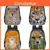 Children's Lightweight Leopard Print Backpack Oxford Cloth Large Capacity