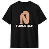Neuheit Drehkreuz Kunst Malerei T-Shirts Herren O-Ausschnitt Reines T-Shirt Kurzarm-Tees Geburtstagsgeschenk Oberteile