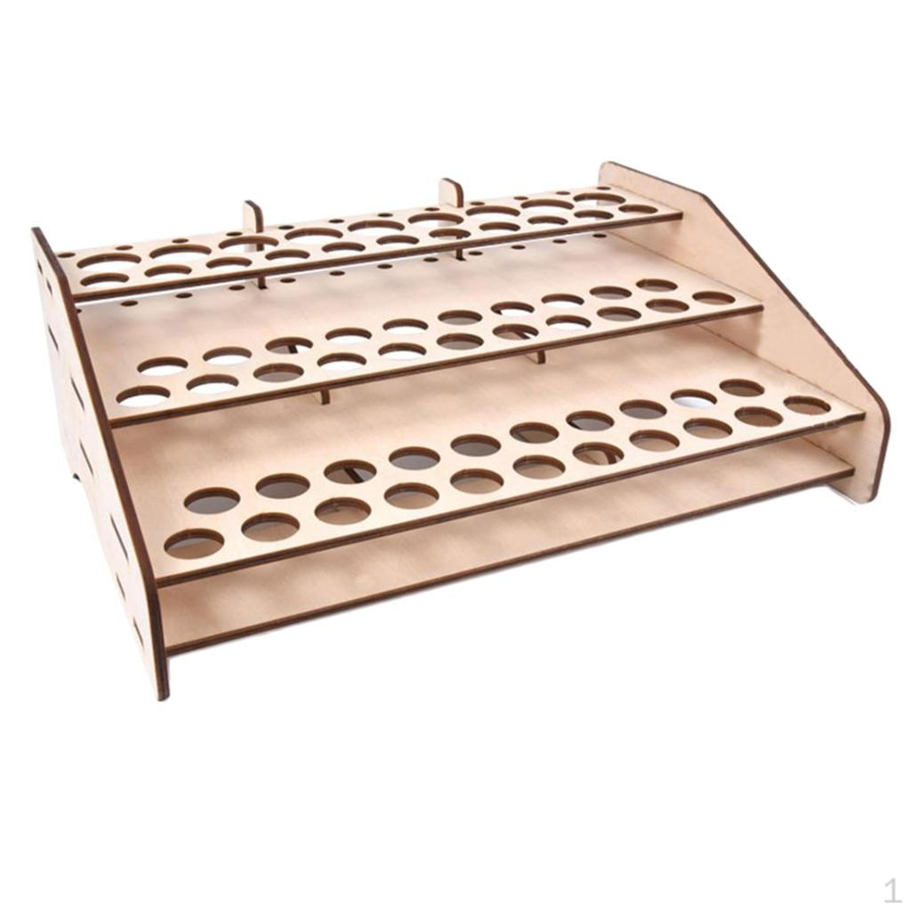 Wooden Rack Modular Stand Model Hobby Parts Tools Storage # 124