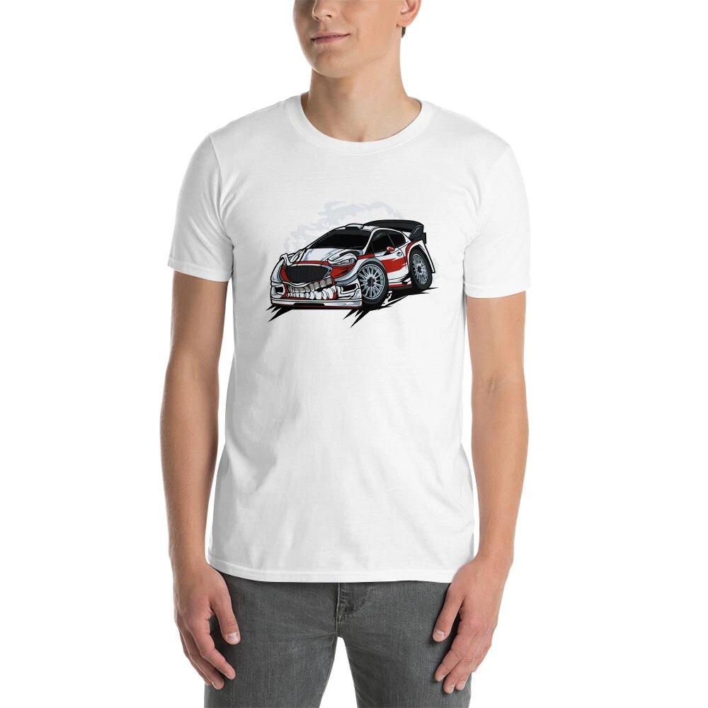 Унисекс футболка 100% хлопок с принтом  Monster Rally Car , Мужские футболки, Верх, Монстр-трак Bigfoot Monster Jam, Демо-дерби L