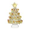Cartoon Glass Christmas Tree Ornament Colorful Figurines Collectibles  Desktop