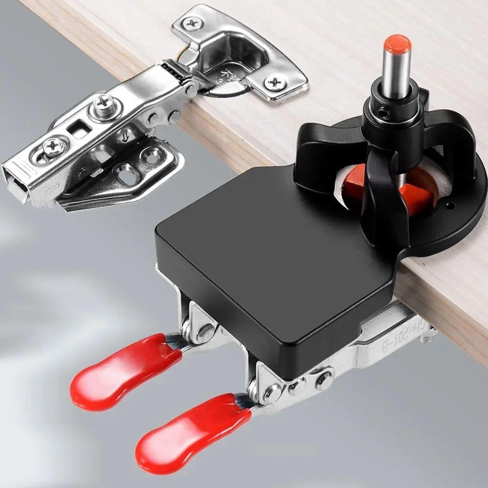Dual Fixture Cabinet Door Hinge Drill Guide Locator Template Hinge Hole Locator  Kitchen Cabinet