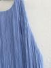 2026 Summer European-American Tassel Backless Halter Mini Dress