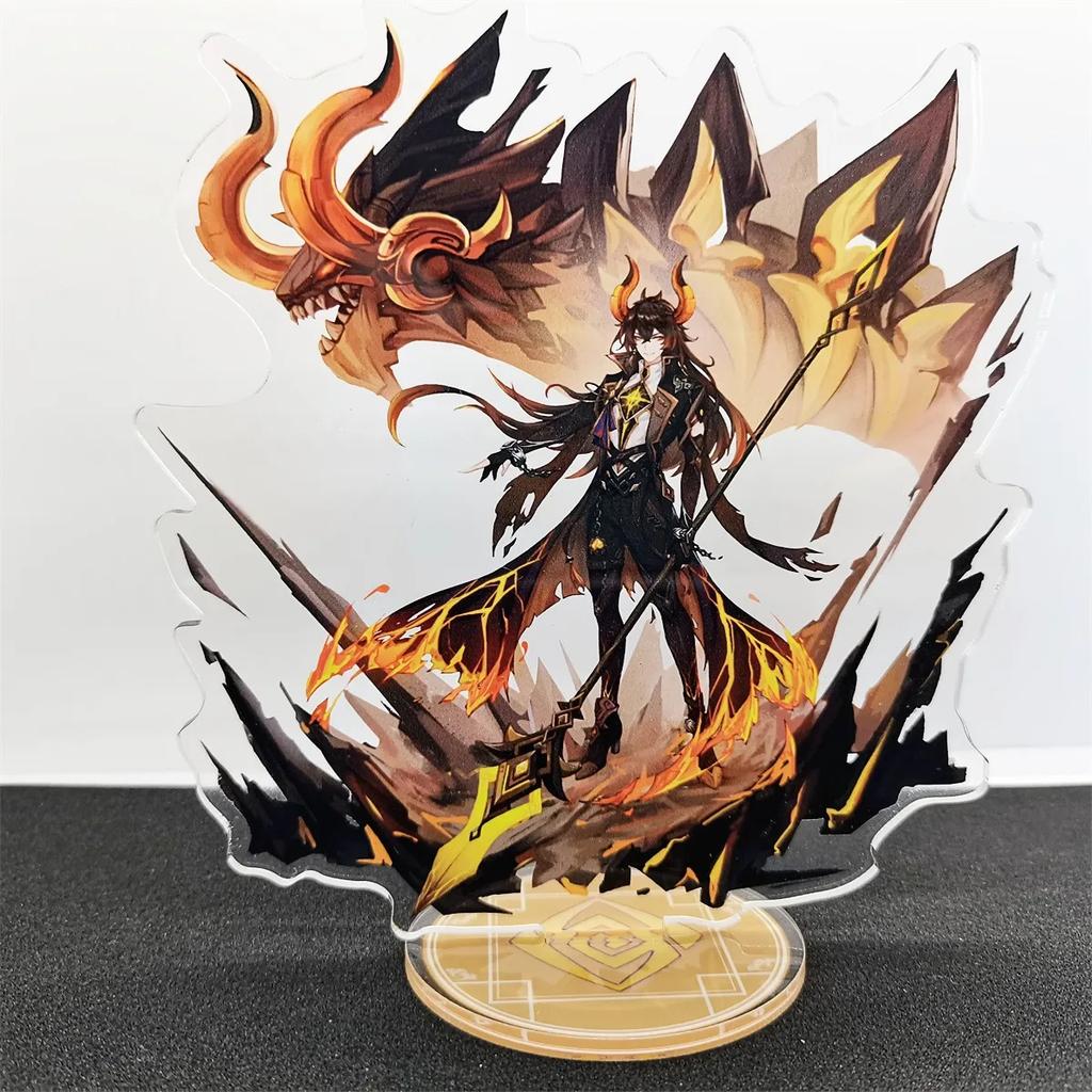 Anime Wanderer Faruzan Cyno Nahida Acrylic Stand Keychain Vertical Creative Desktop Ornament Game Accessories