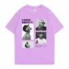 Pop Singer Chris Brown Graphic Print T Shirt Unisex Women Hip Hop Fashion Oversized Tshirt Tops Unisexs Casual 100 Cotton Tshirts