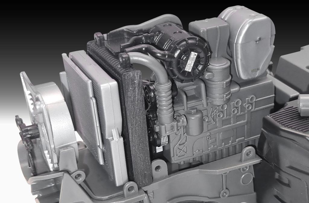 Deutsches Revell Fendt 728 Vario Traktor Plastikmodell 07827 1/20 (einfach-klick) (Auto)