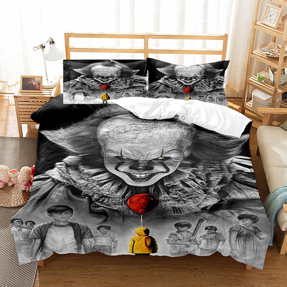 Joker Soul Joker Series 3D Digital Printing Bedding Three-Piece Set