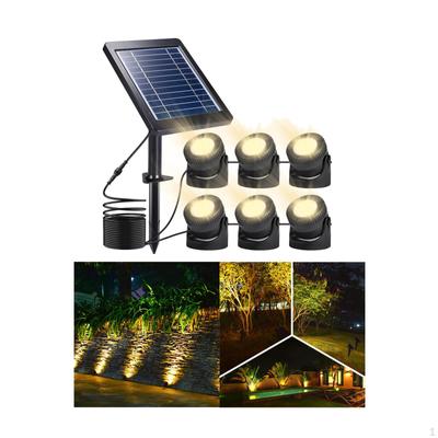 Fish Tank Light, Solar Powered Pond Lights, LED Underwater Submersible Lights