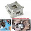New Steel Car DIY 3/8" Disc Brake Piston Caliper Wind Back Drive Cube Adaptor Tool