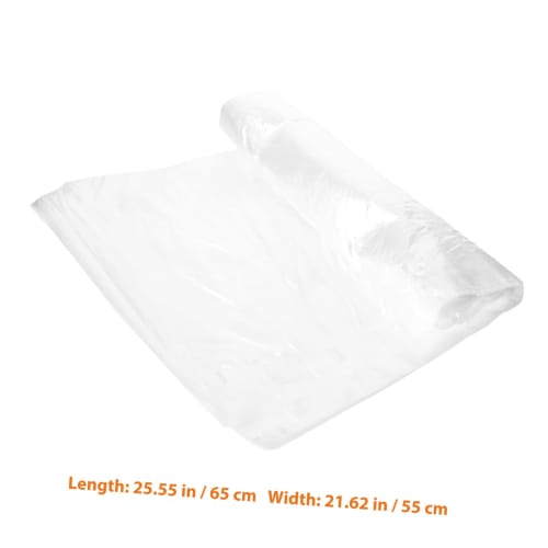 Gogogmee 80-Piece Disposable Foot Bath Liner Plastic Bags, Thick and Tear-Resistant, for Spas, Salons, Massage Parlors, and Home Use
