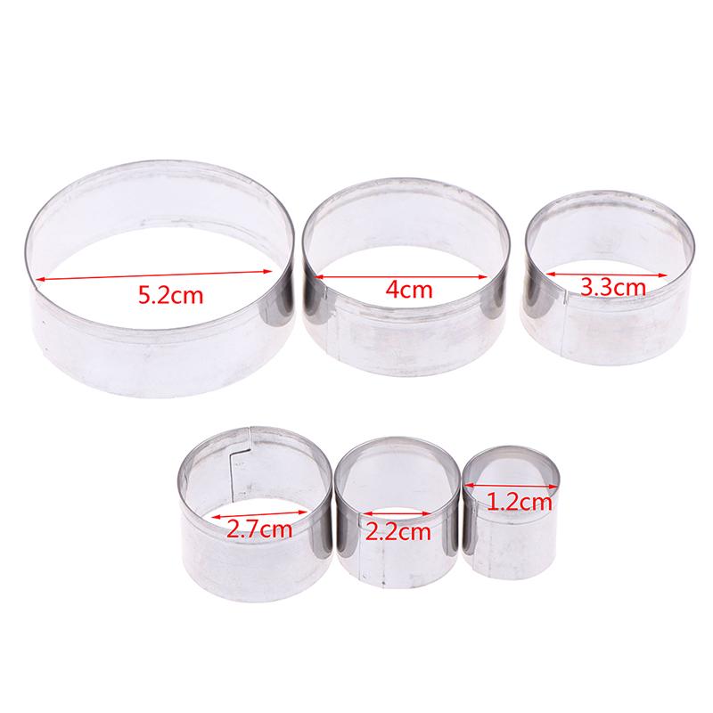Stainless Steel Round Cutting Mold Pottery Ceramic Polymer Clay Tools Cutter