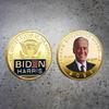 Karaktärsguld- och silvermynt, Minnesmyntmedaljer, BIDEN-märken, Metallföretagsgåvor, 2021