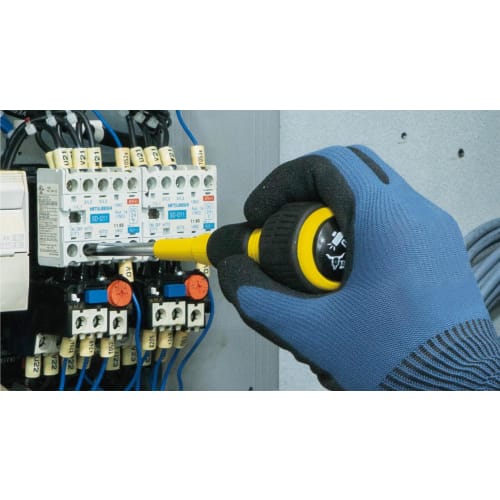 TSUNODA DD-P2100 Handle Insulation Piercing Screwdriver +2x100mm