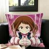 My Hero A-Academia  Square Double-Sided printed Pillow Case Bedroom Bedside Pillow Sofa Cushion Cover