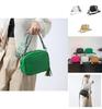 New Trendy Lychee Pattern Pu Street Fashion Shoulder Messenger Bag Women 2023 Winter Versatile Small Square Bag