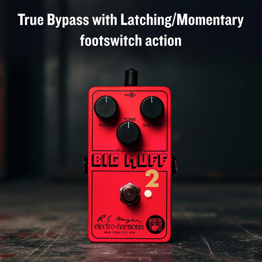 Big Muff Pi 2 Dual Fuzz Effector ELECTRO-HARMONIX Op-Amp