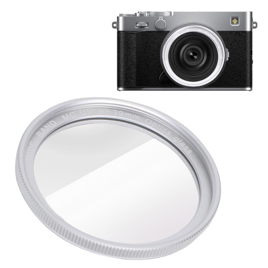 Camera MCUV Filter Fit for X-E5 Mirrorless Camera 39mm HD Coating Portable Violet Lens Filter