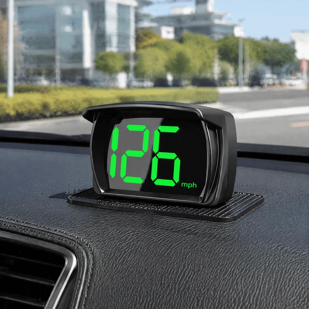 Digital Display HUD Head Up Display LED Large Font Display Universal Speedometer Display For Car