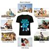 Playful Lego Style 67 Number Print Casual Unisex Loose Top Pure cotton T-shirt